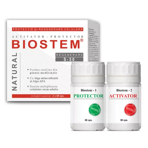 Biostem Natural, Activator-Protector 2x60 cp