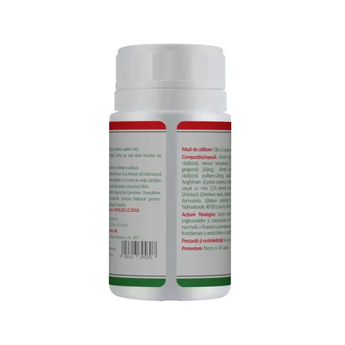 Ghimbir Extract Forte 60 capsule | Health Nutrition - Produse BIO