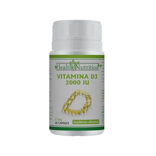 Vitamina D 2000 IU 60 capsule
