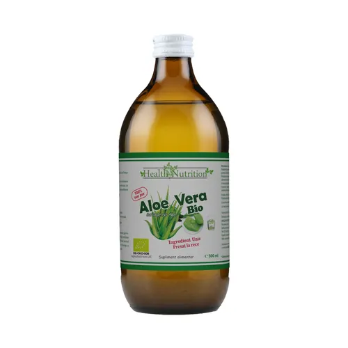 Aloe Vera BIO - Suc 100% pur, 500 ml