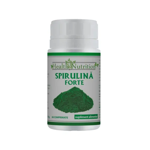 Spirulina Forte 500mg 60 comprimate