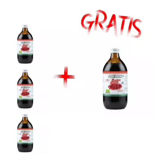 Pachet 3+1 CADOU | RODIE - 100% SUC PUR 500ml
