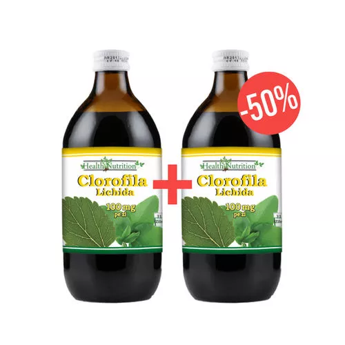 Pachet 1+50% CADOU Clorofilă lichidă