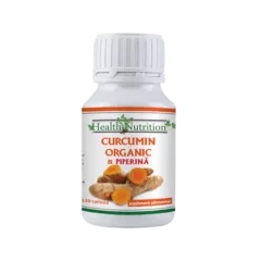 Curcumin Organic + Piperină 120 capsule