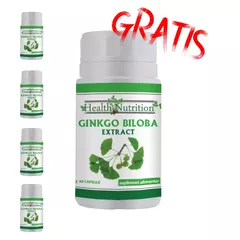 Pachet Ginkgo Biloba Extract 60 tablete 4+1 Gratis 