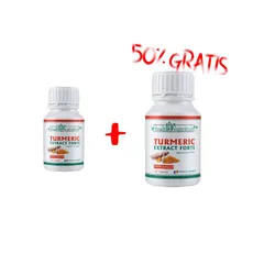 Pachet 1+50% CADOU Turmeric Extract Forte 120cps